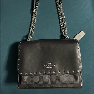 Coach klare crossbody bag